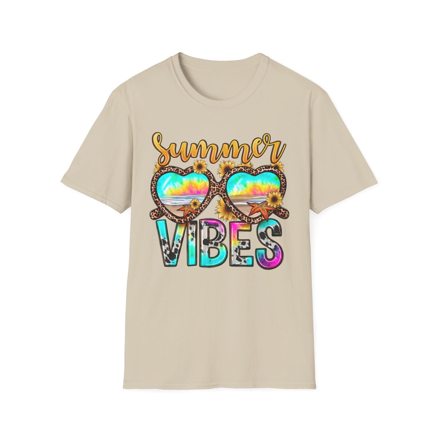 Summer Vibes Graphic -Tee for a Chill Summer