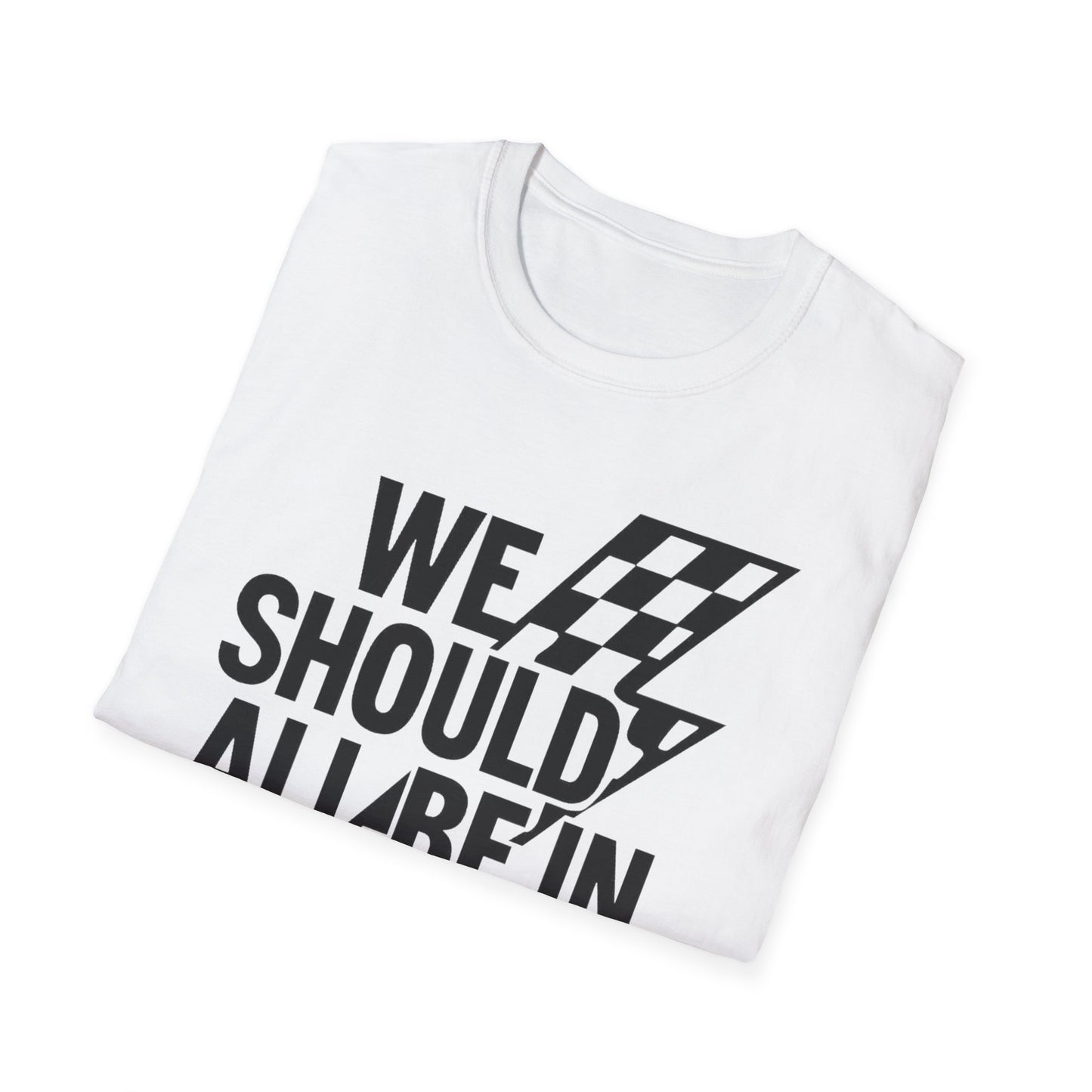 We Should All Be in Therapy Tee - Trendy Mental Health Reminder