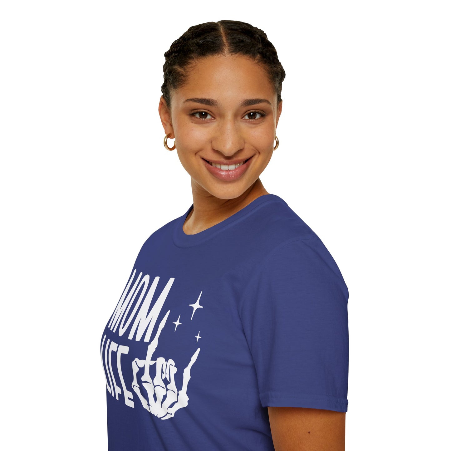 Mom Life Unisex Softstyle T-Shirt - Comfortable & Stylish for Moms