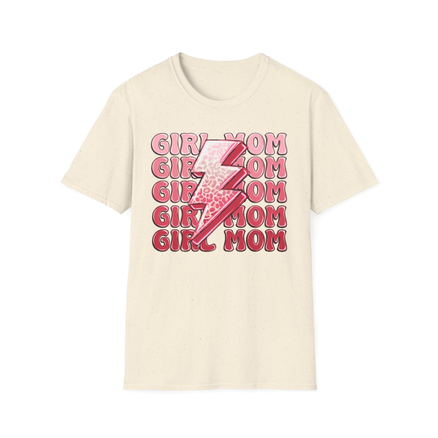 Girl Mom Softstyle T-Shirt - Trendy Casual Tee for Moms