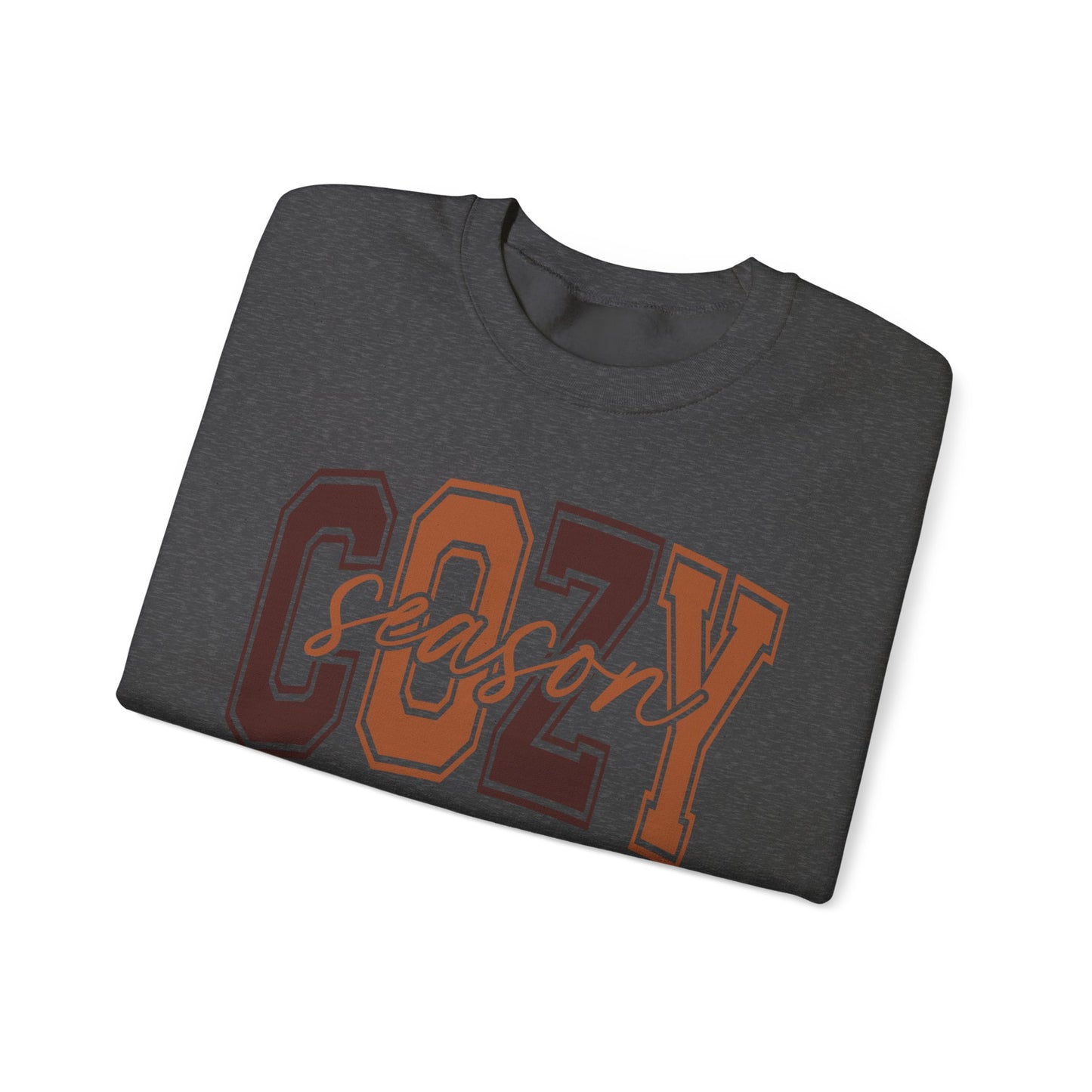 Cozy Season Crewneck Sweatshirt | Unisex Sweatshirt, Fall Essentials, Comfy Gift, Cozy Vibes, Holiday Apparel