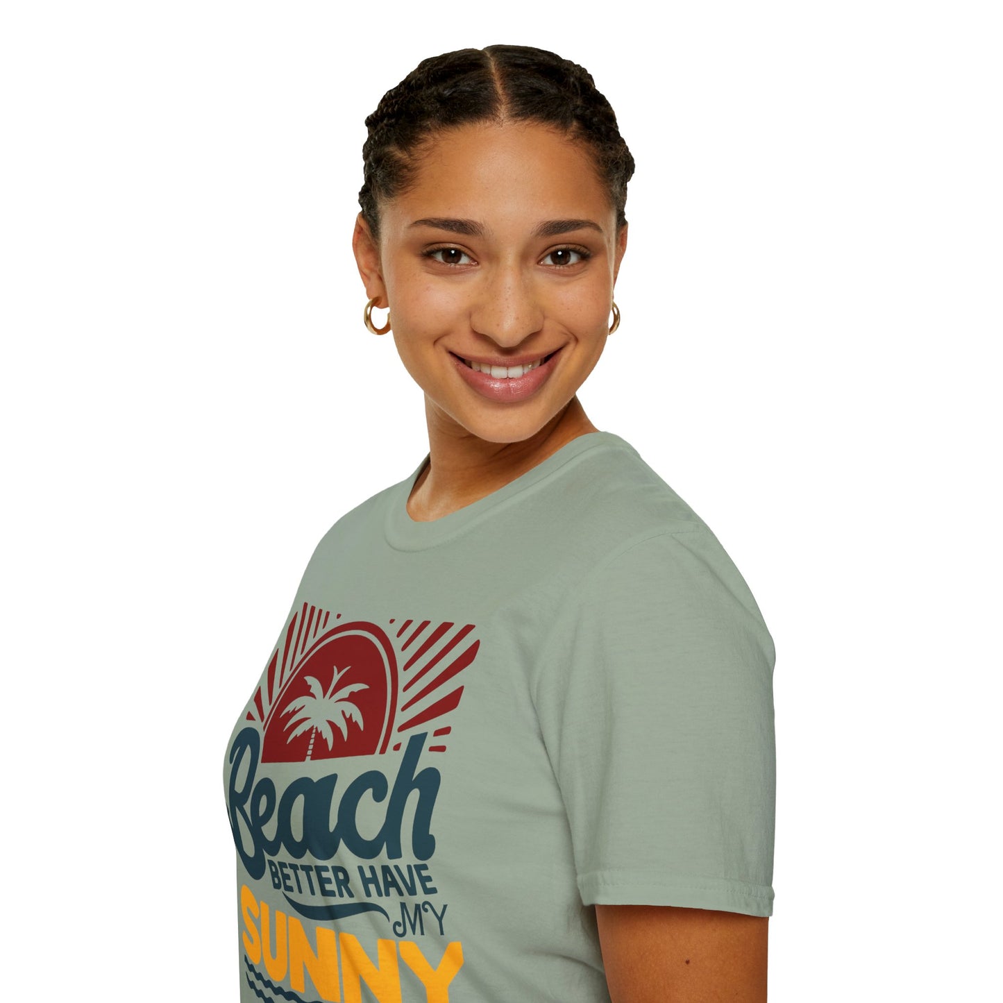 Beach Vibes Unisex Softstyle T-Shirt - 'Beach Better Have My Sunny'