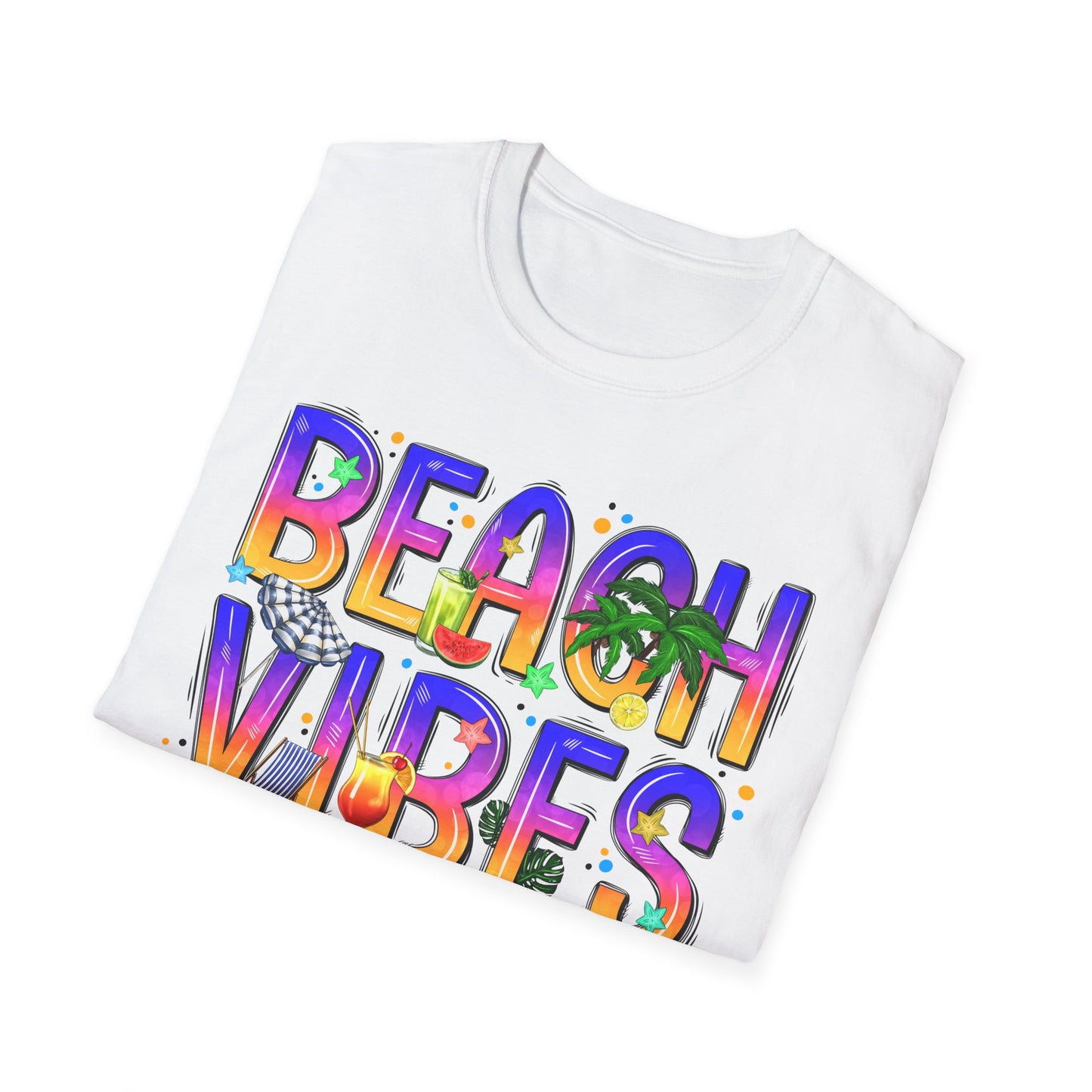 Beach Vibes - Bright and Fun Tee