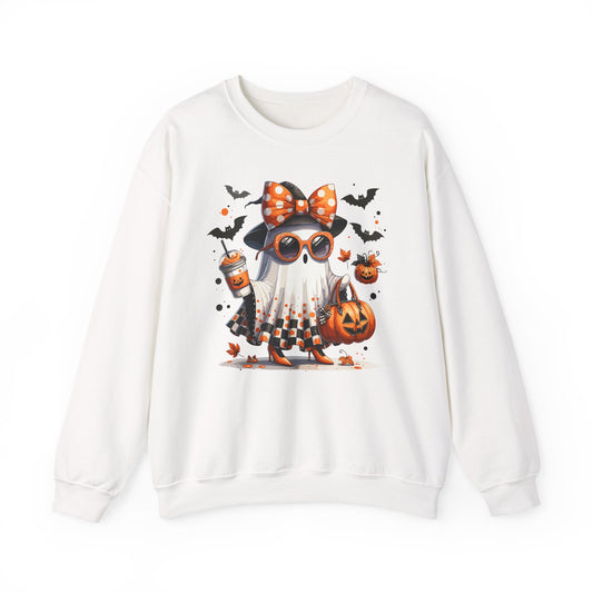 Halloween Jellyfish Sweatshirt, Unisex Cozy Crewneck, Cute Fall Fashion, Spooky Season Apparel, Perfect for October Parties, Pumpkin [...]