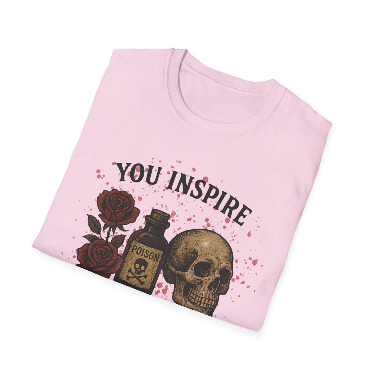 You Inspire My Inner Serial Killer T-Shirt - Tee for Halloween, Horror and True Crime Fans