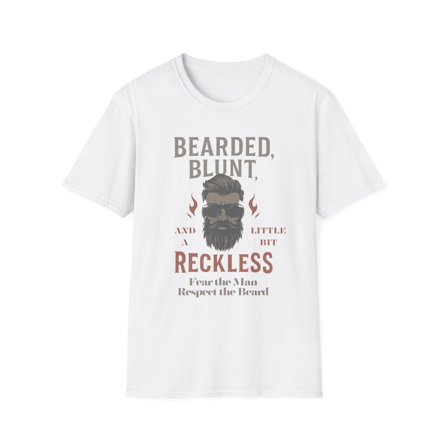 Bearded and Reckless T-Shirt for Men