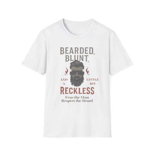 Bearded and Reckless T-Shirt for Men