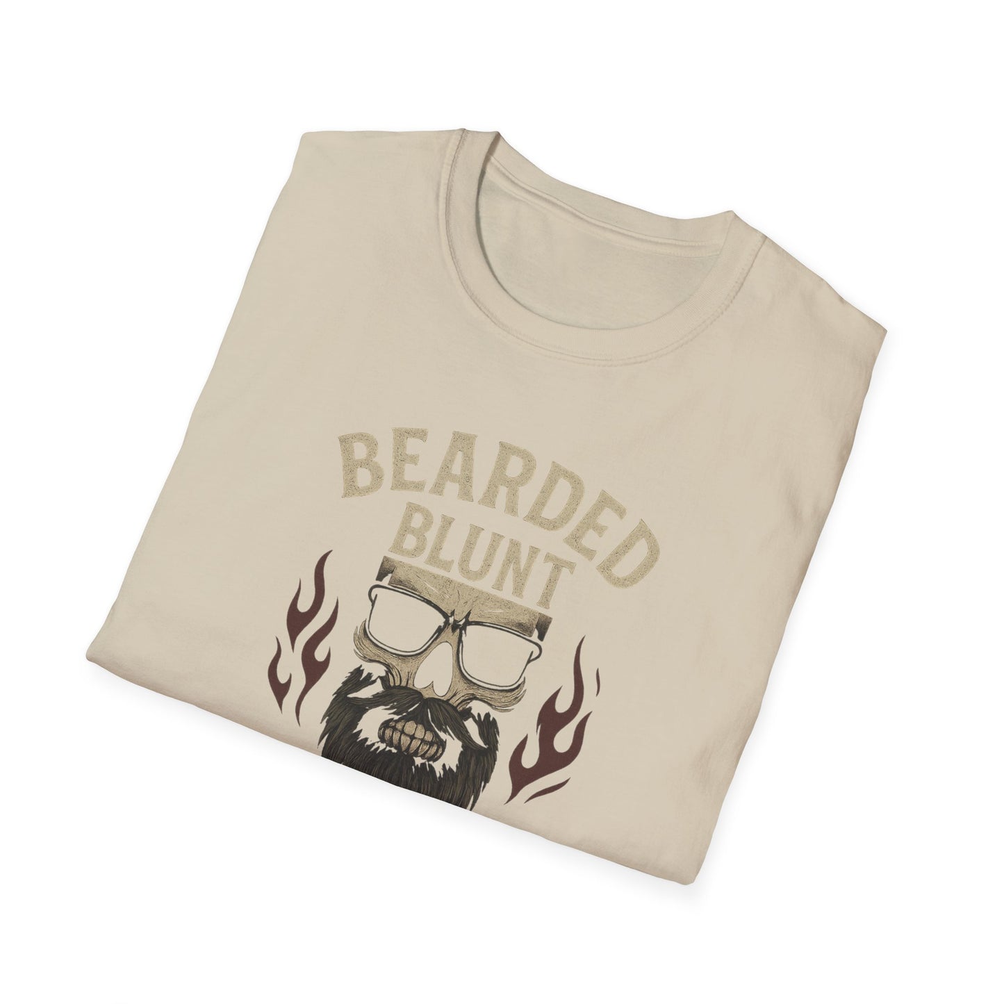 Bearded and Reckless Unisex Tee for Beard Lovers