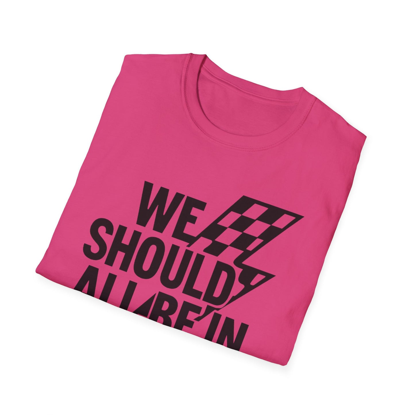 We Should All Be in Therapy Tee - Trendy Mental Health Reminder