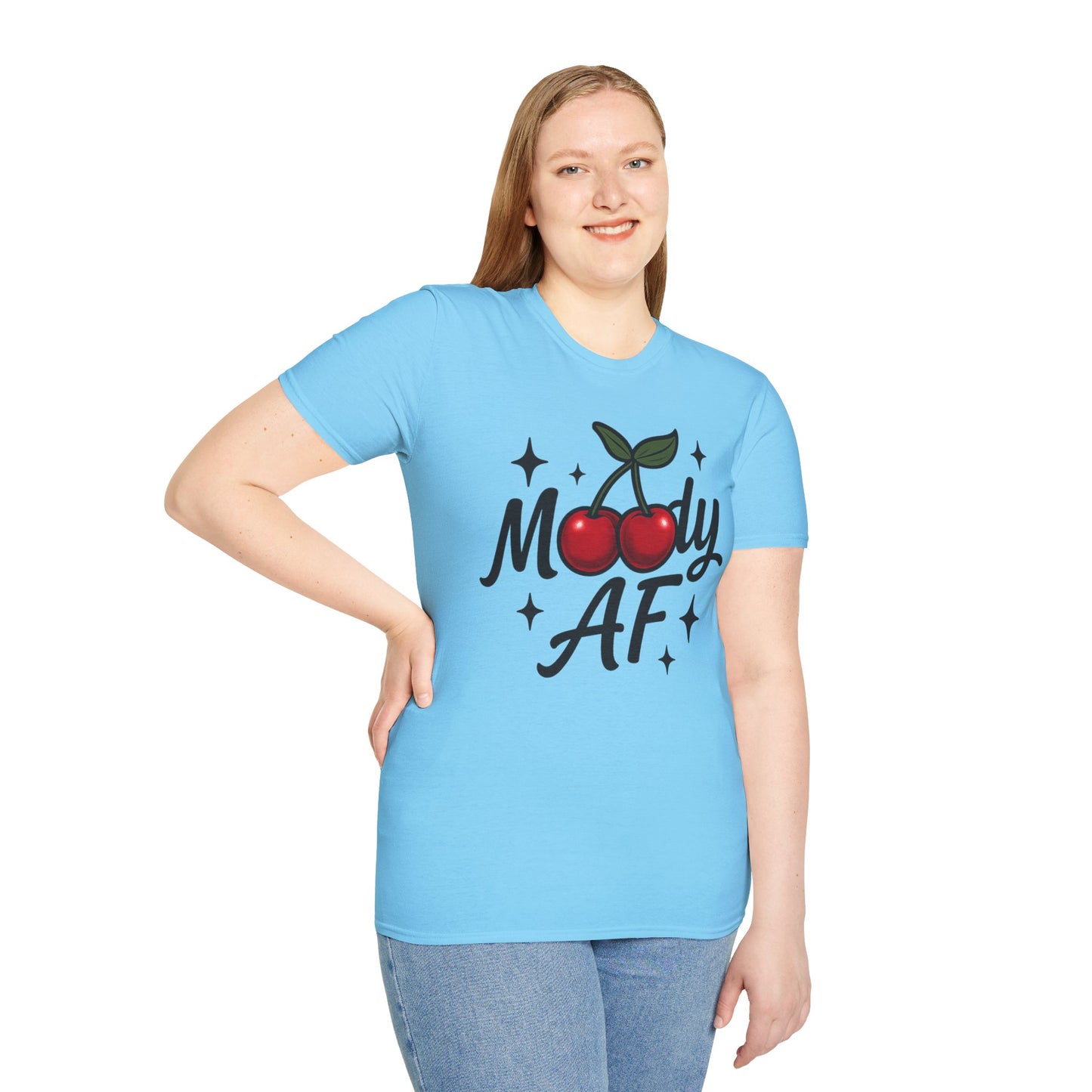Moody AF T-Shirt | Cute Cherry Graphic Tee