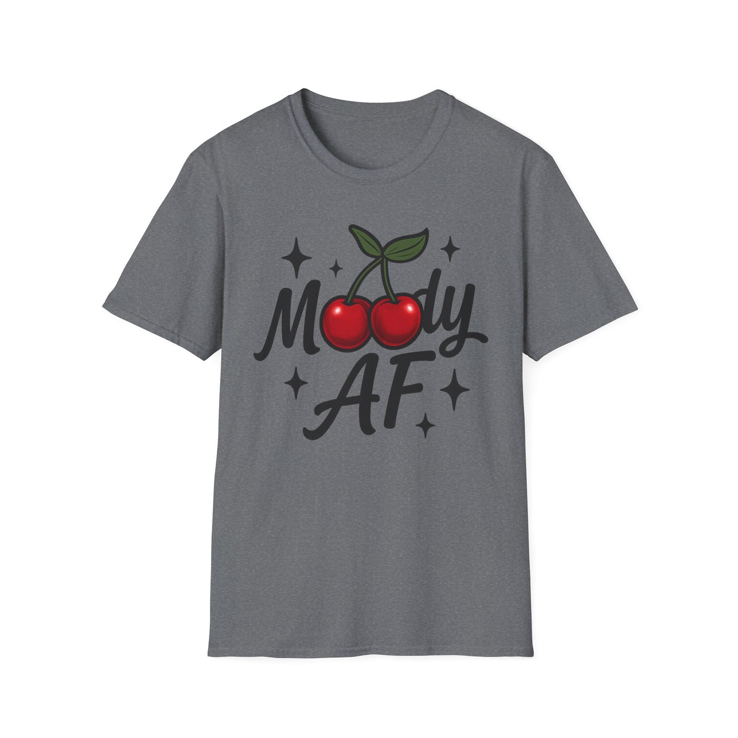 Moody AF T-Shirt | Cute Cherry Graphic Tee