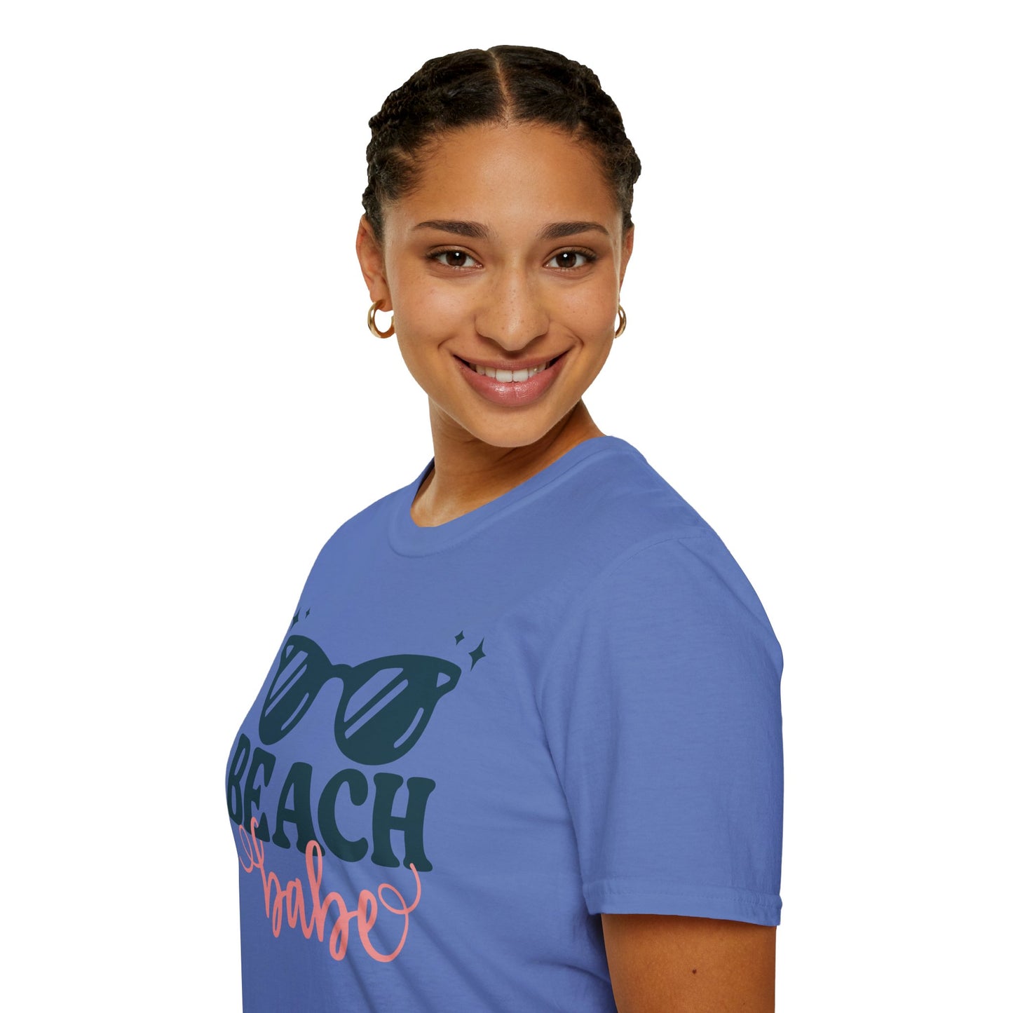 Beach Babe Unisex Softstyle T-Shirt - Perfect for Summer Vibes