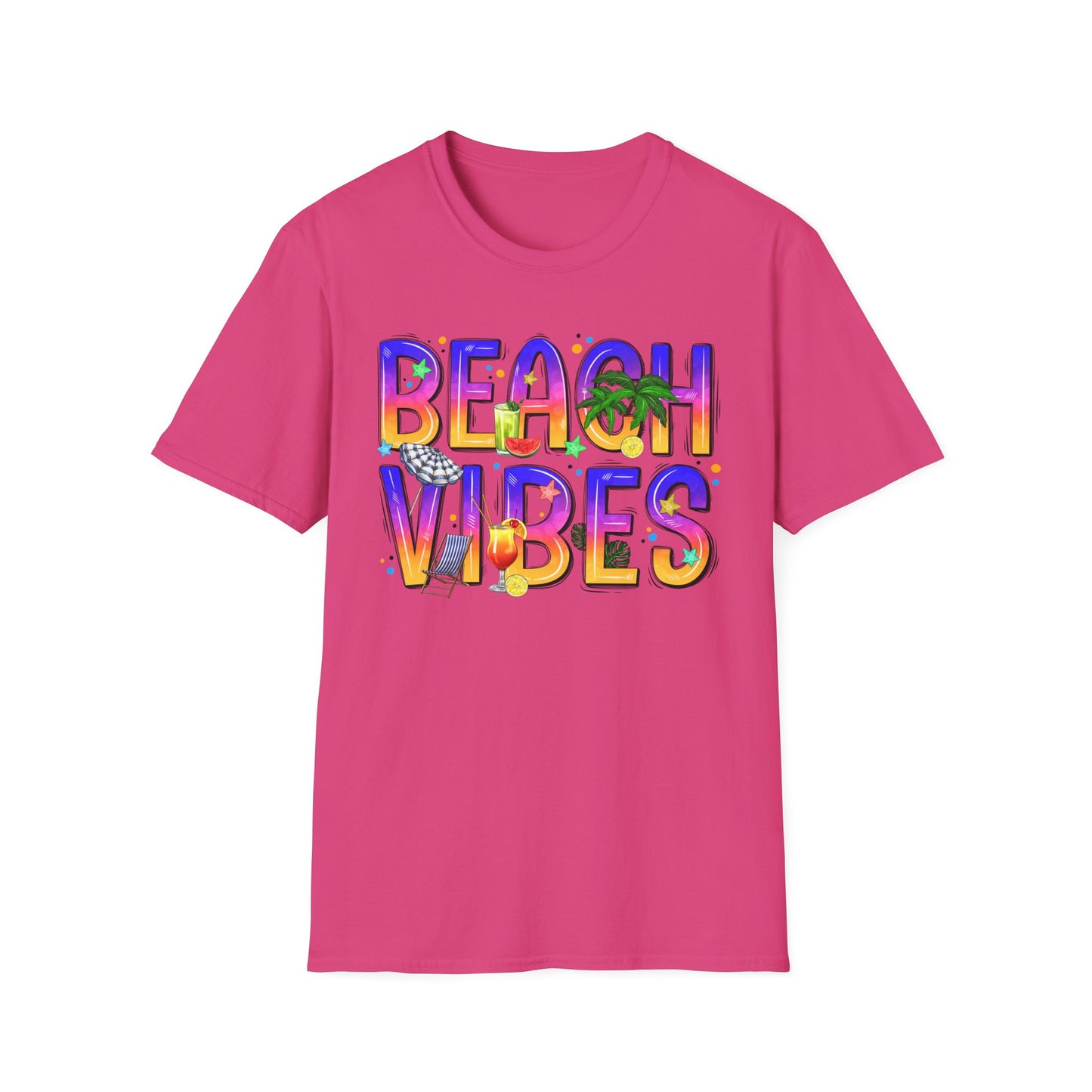 Beach Vibes - Bright and Fun Tee
