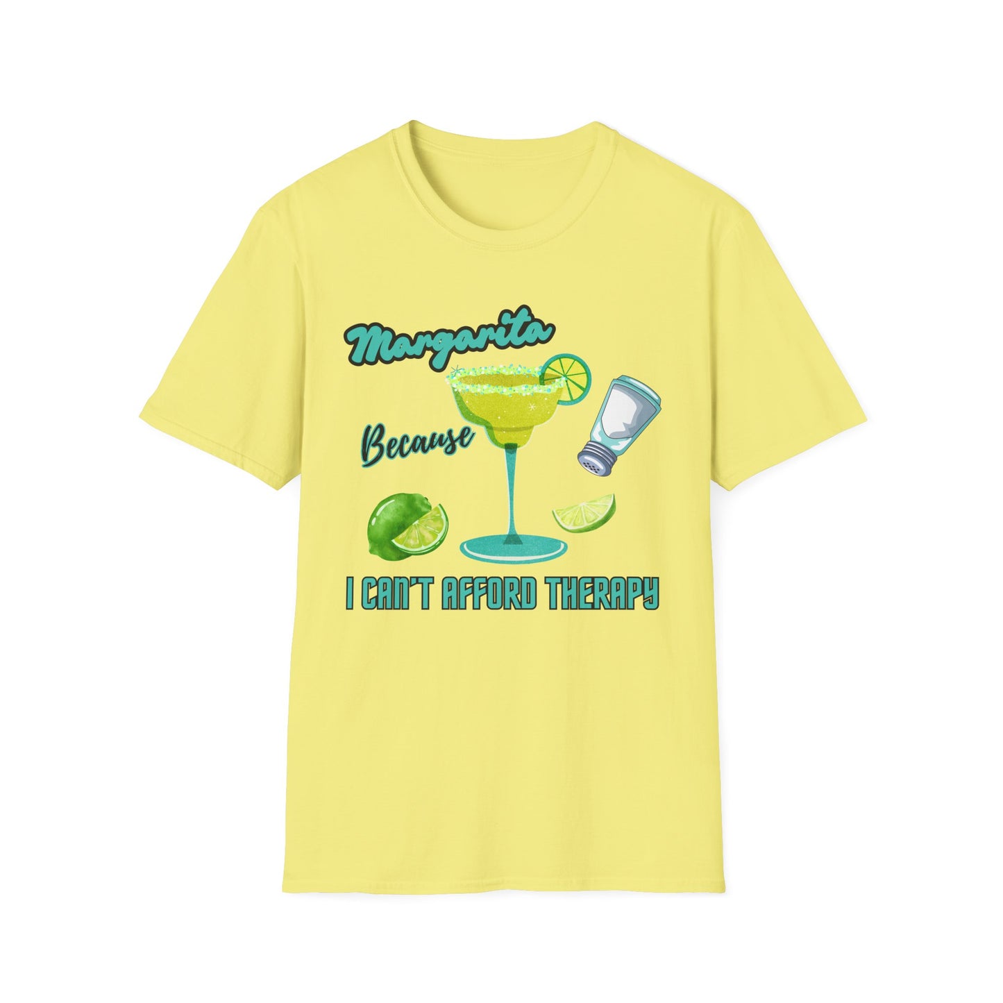 Margarita Therapy - Graphic Tee for Cocktail Lovers