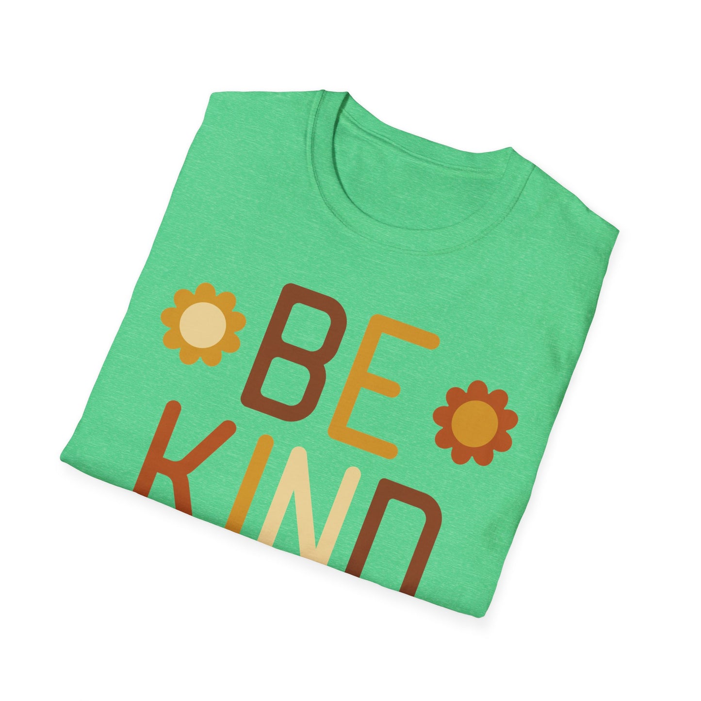 Be Kind Unisex Softstyle T-Shirt - Positive Vibes Casual Wear