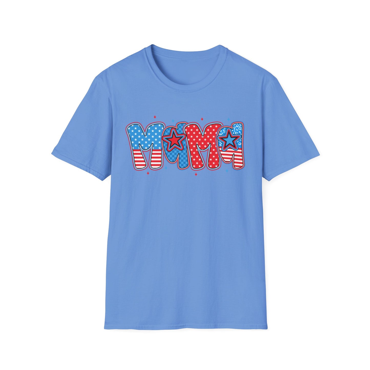Patriotic Mama T-Shirt - Tee for Celebrations