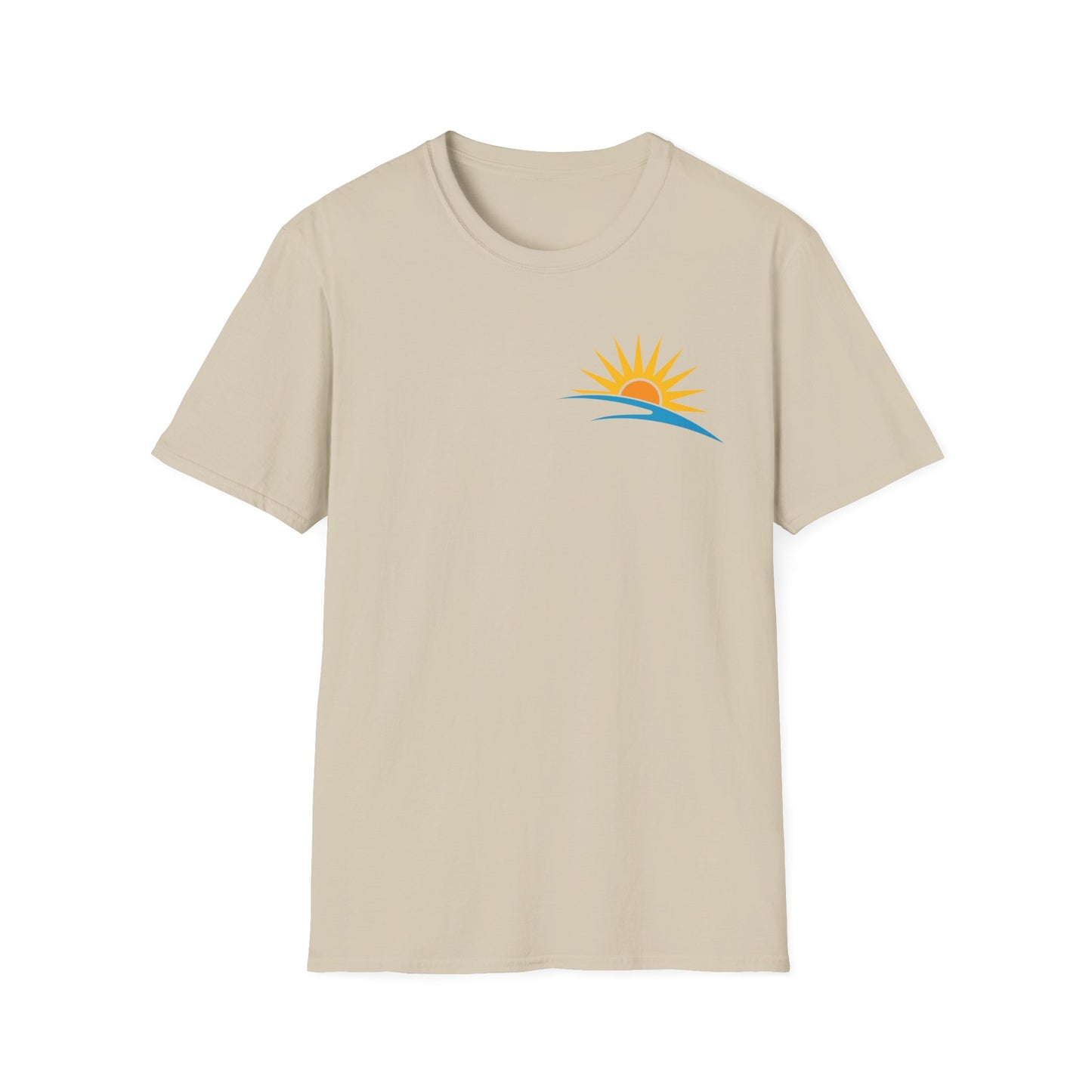 Beach Sunrise & Lighthouse Unisex T-Shirt - Relaxed Summer Vibes