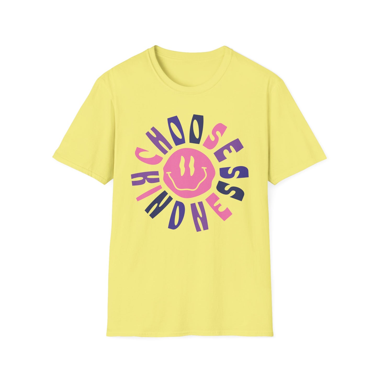 Choose Kindness Unisex Softstyle T-Shirt | Positive Vibes Tee