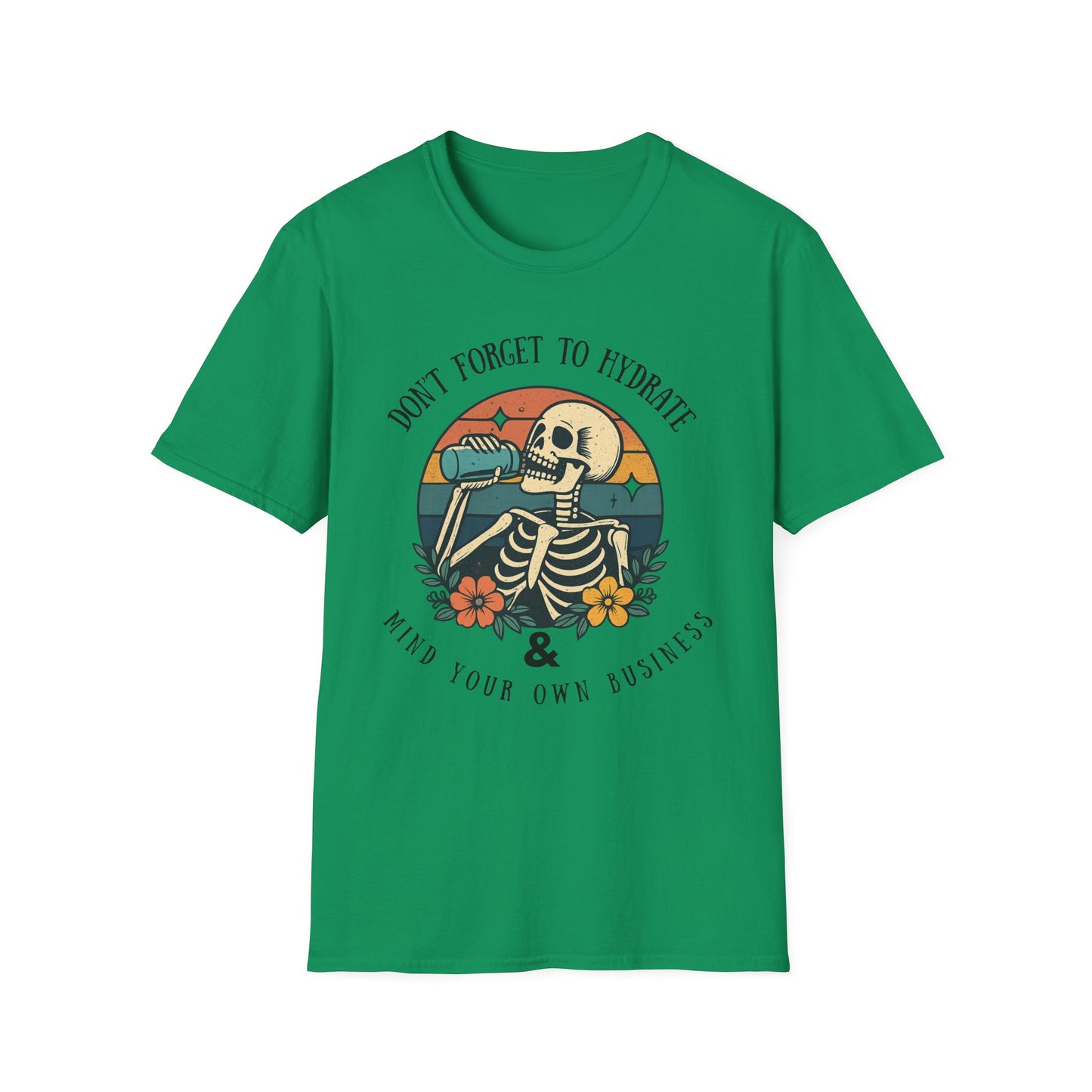 Sarcastic Skeleton Hydration - Graphic Tee