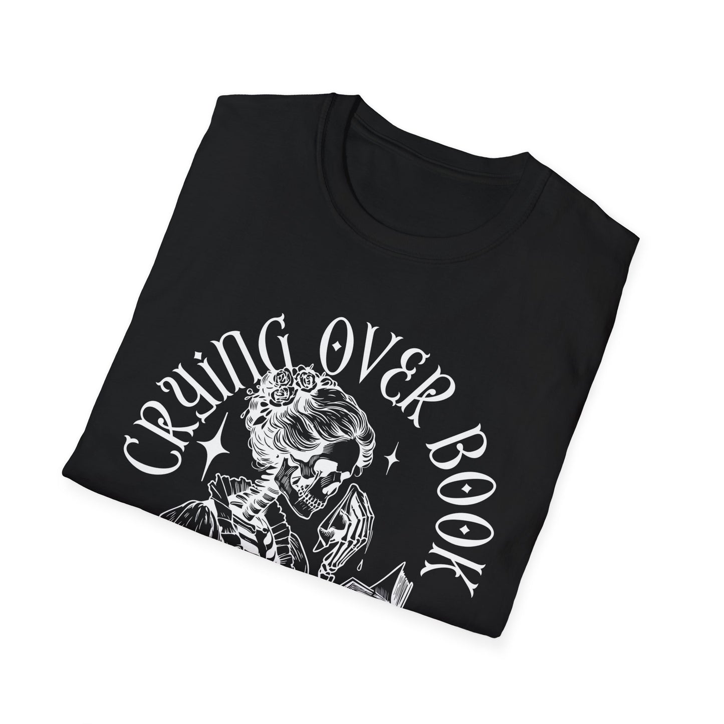 Crying Over Book Boyfriends T-Shirt - Perfect for Book Lovers