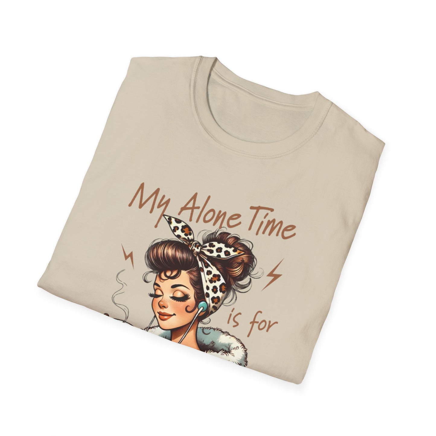 Cozy Self-Care T-Shirt: My Alone Time is for Everyone's Safety, Relaxation Gift, Casual Tee, Funny Shirt, Comfortable Wear