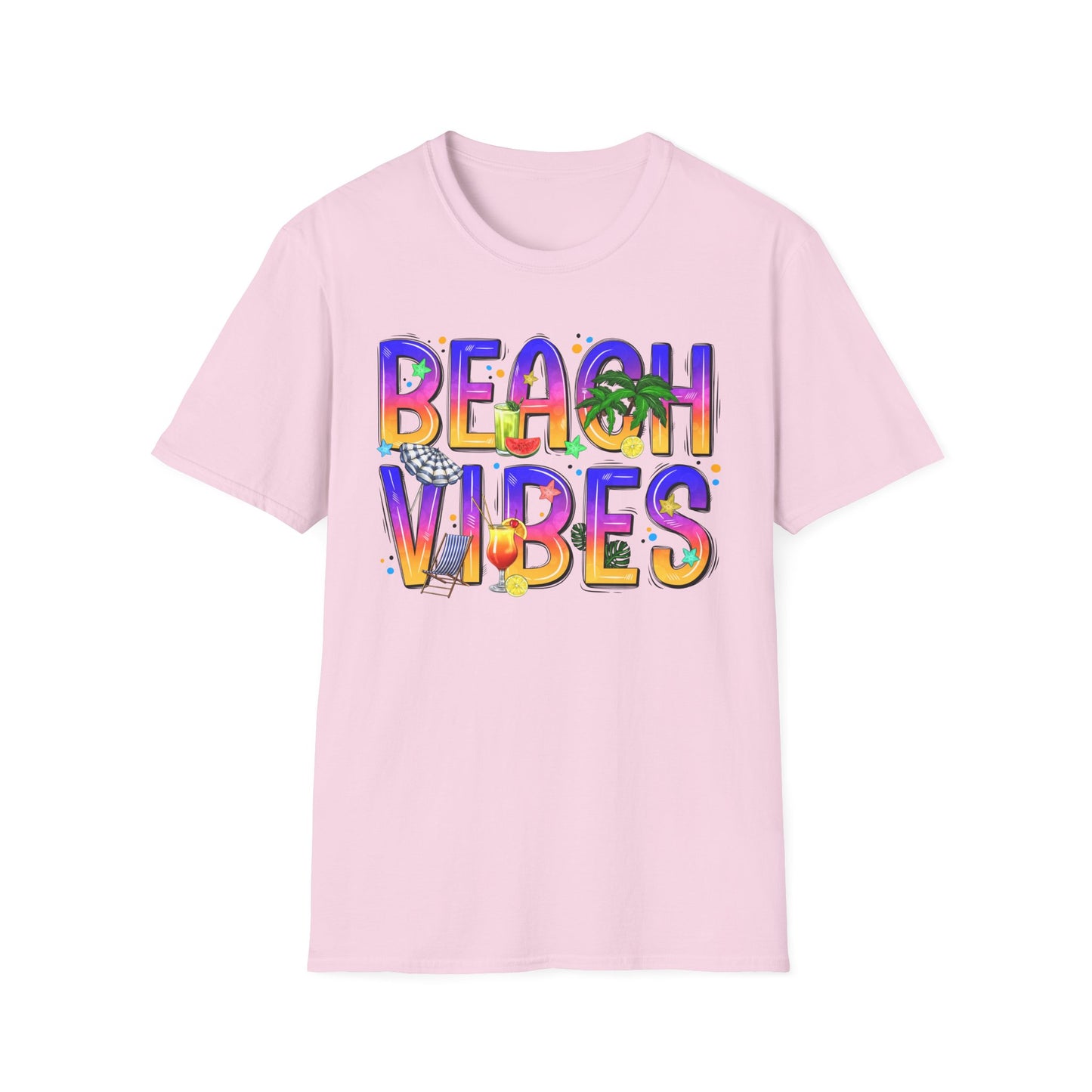 Beach Vibes - Bright and Fun Tee