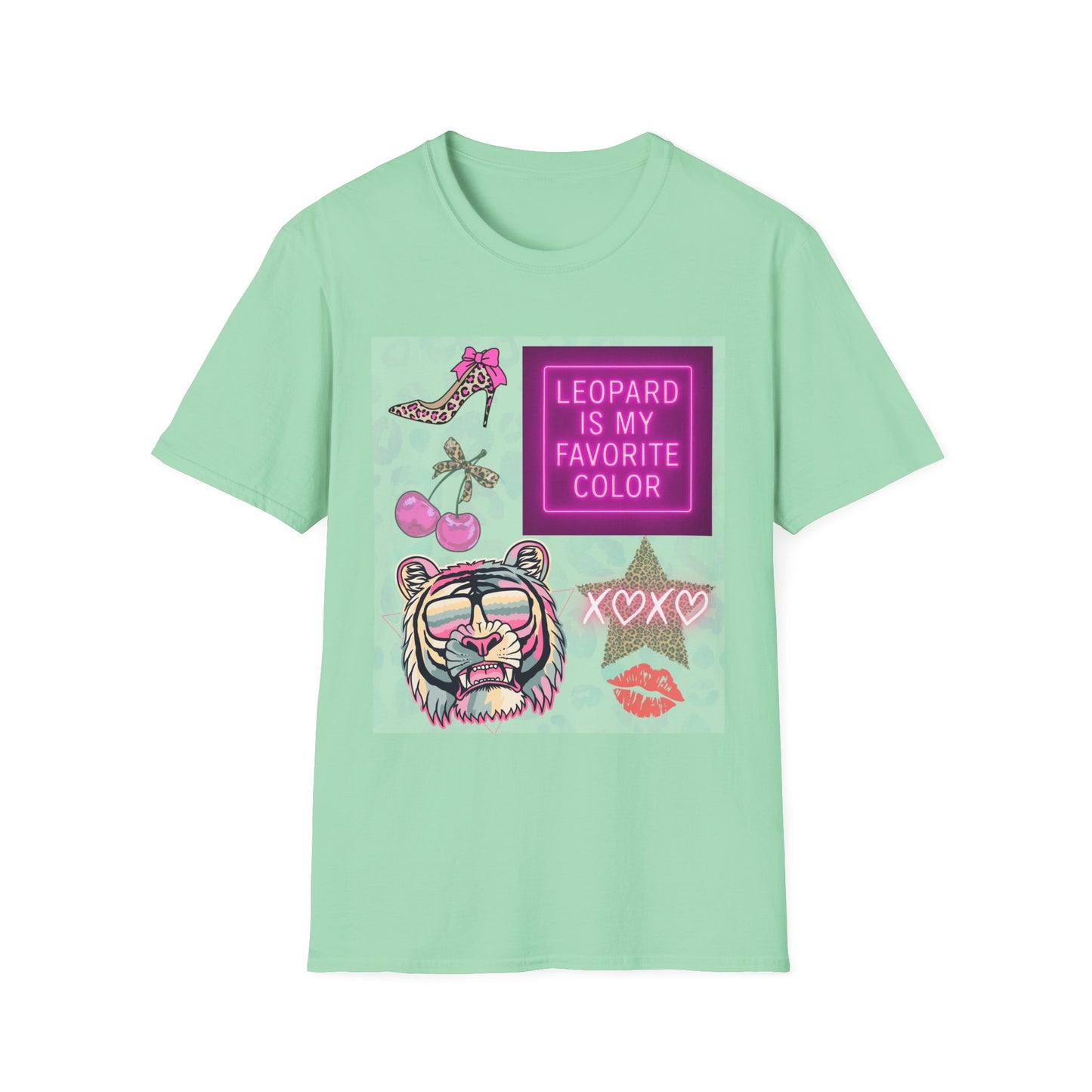 Leopard is my Favorite Color Graphic Tee – Fun & Trendy Apparel