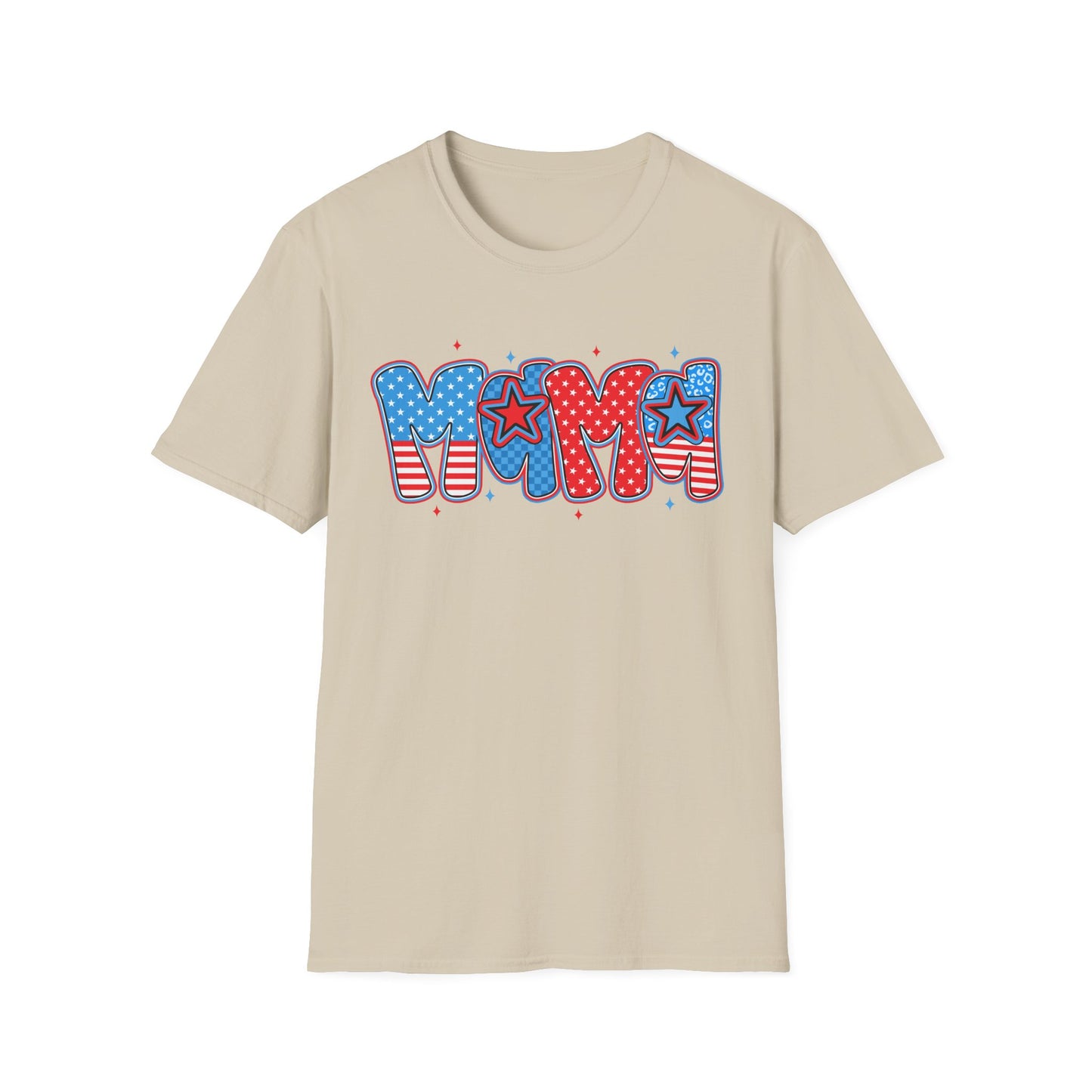 Patriotic Mama T-Shirt - Tee for Celebrations