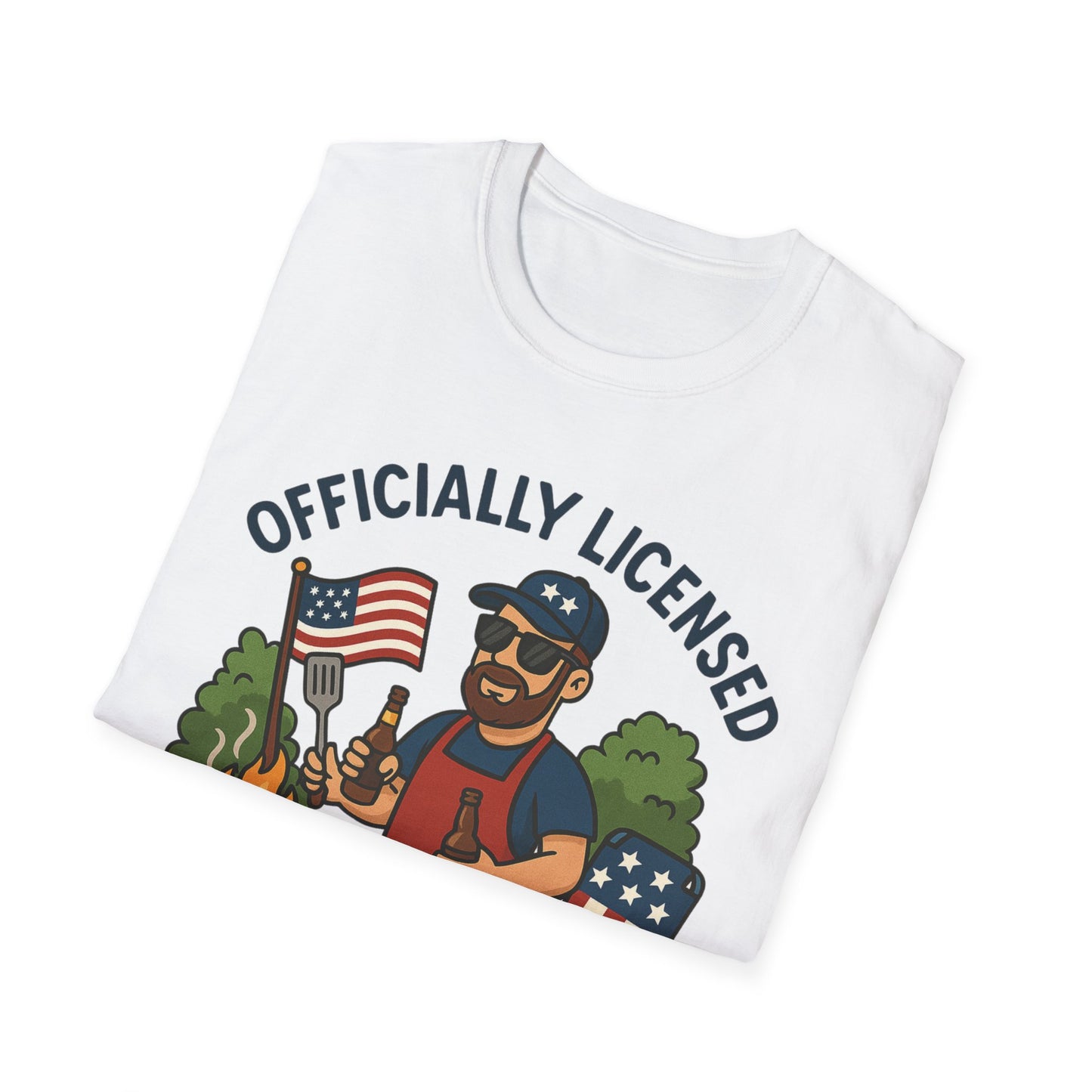 Officially Licensed BBQ Master T-Shirt for Grill Enthusiasts