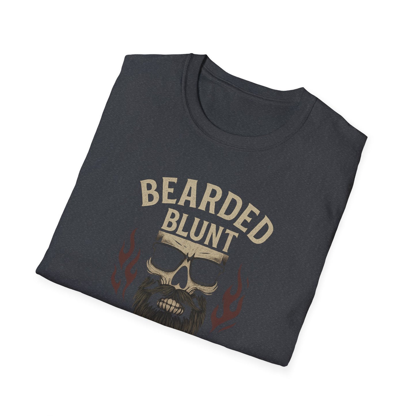Bearded and Reckless Unisex Tee for Beard Lovers