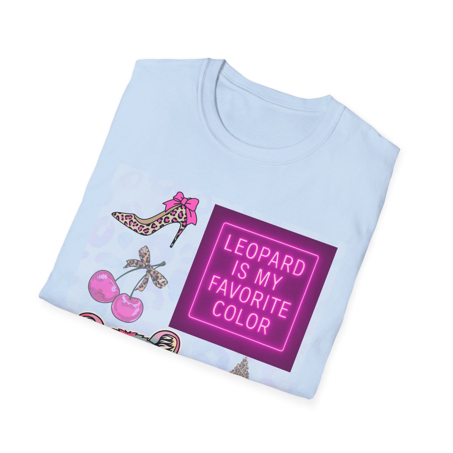 Leopard is my Favorite Color Graphic Tee – Fun & Trendy Apparel