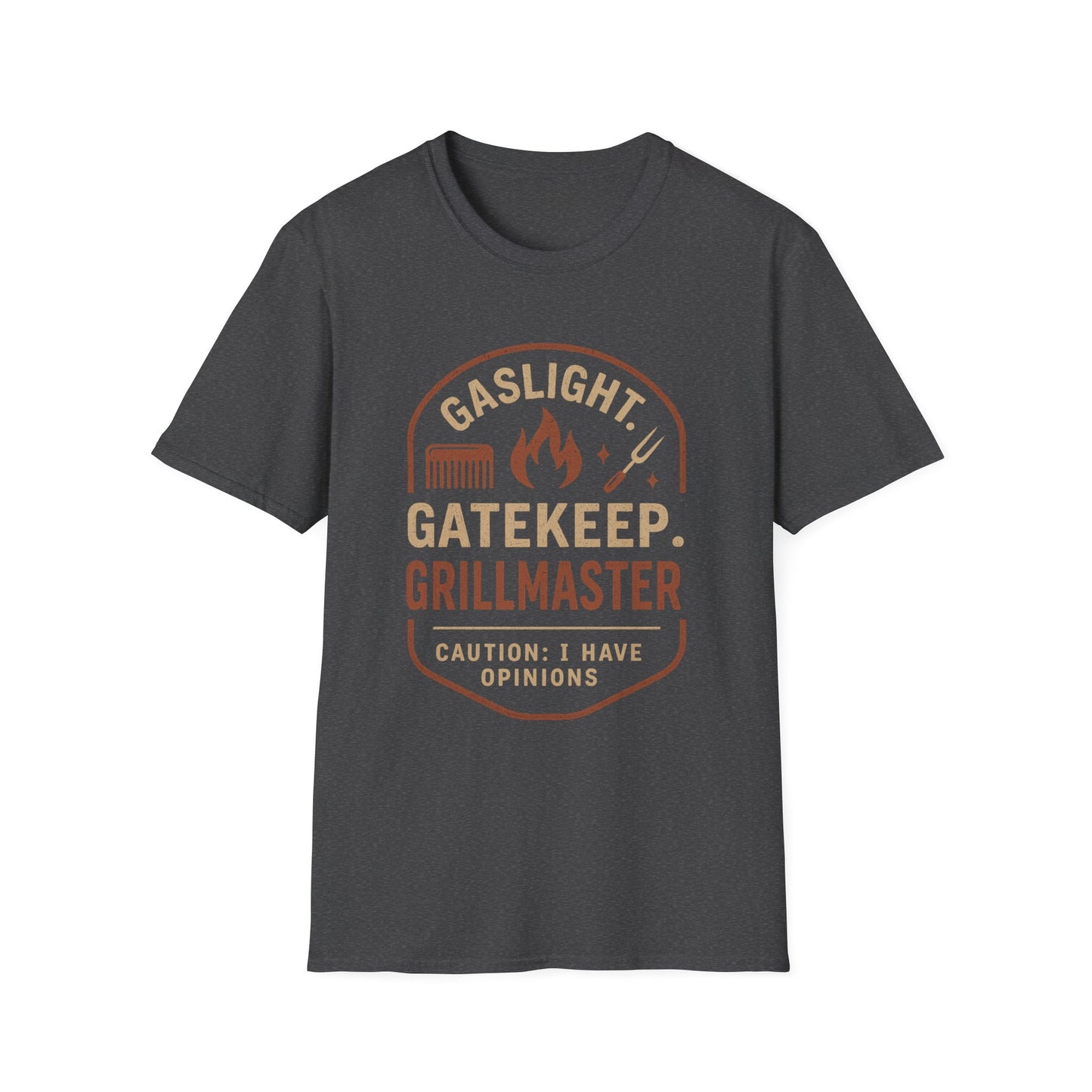 Gaslight Gatekeep Grillmaster Tee for BBQ Lovers