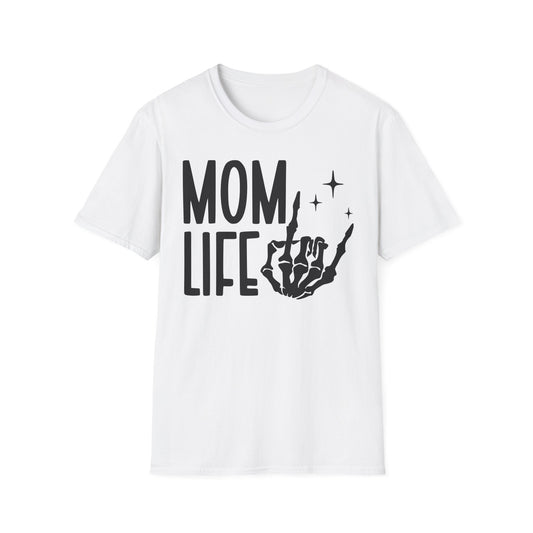 Mom Life Skeleton Hand T-Shirt