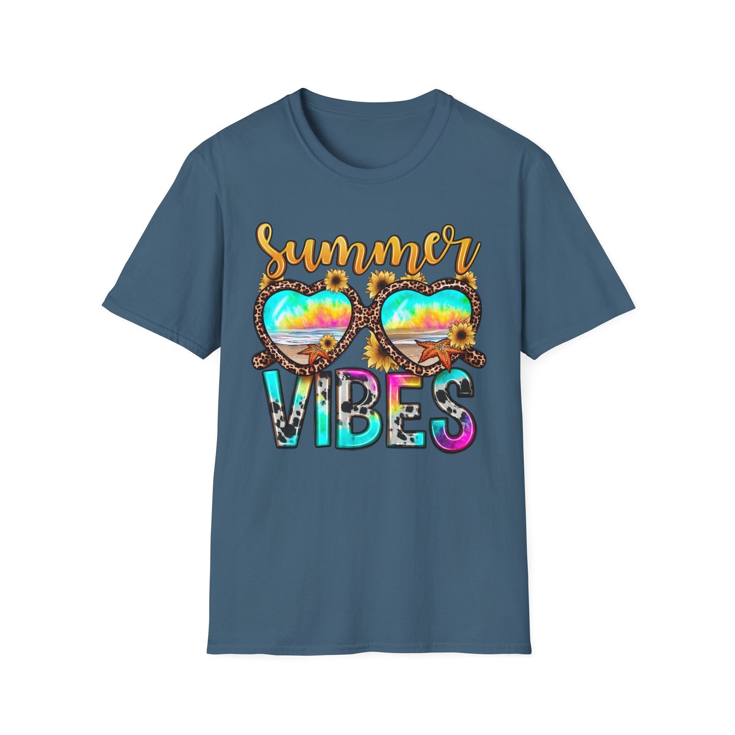 Summer Vibes Graphic -Tee for a Chill Summer