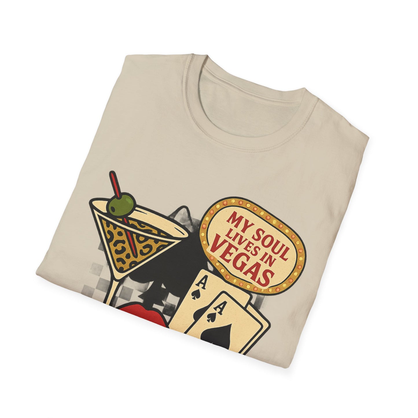 Vegas Vibes 'My Soul Lives in Vegas' - Graphic Tee
