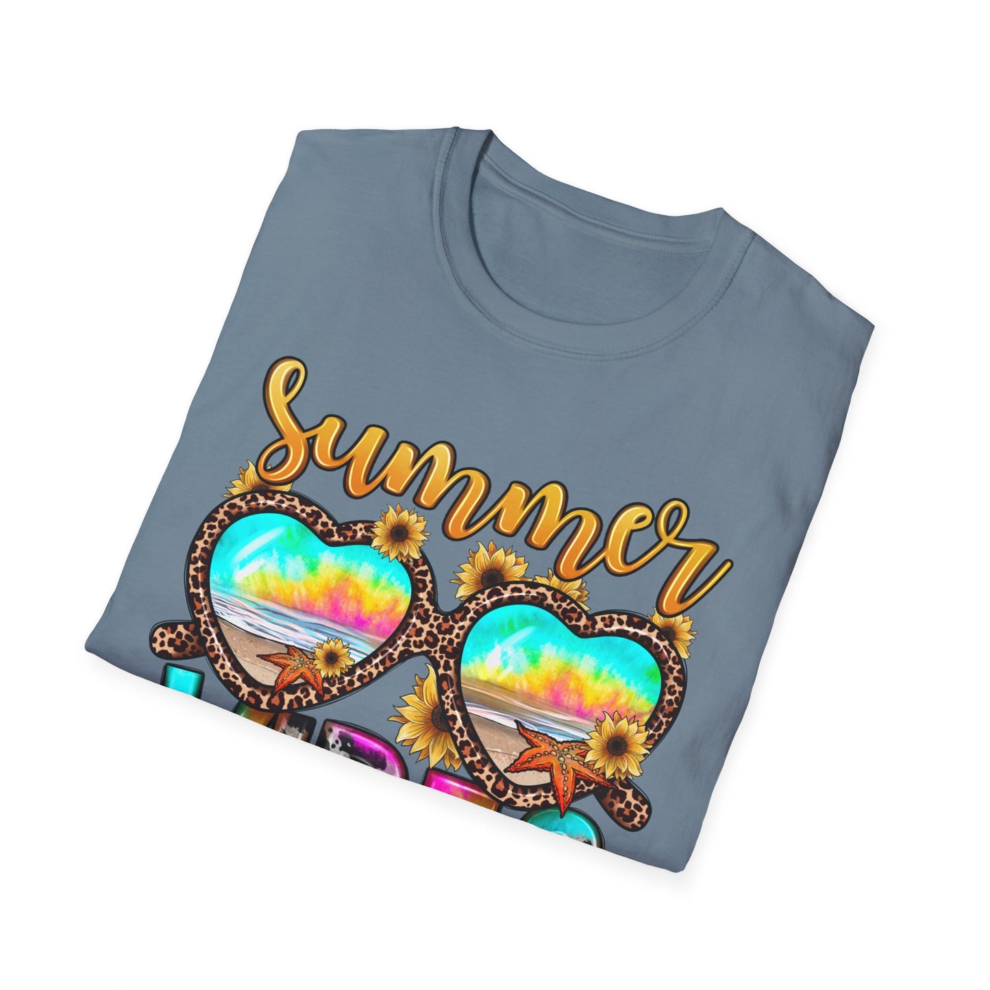 Summer Vibes Graphic -Tee for a Chill Summer