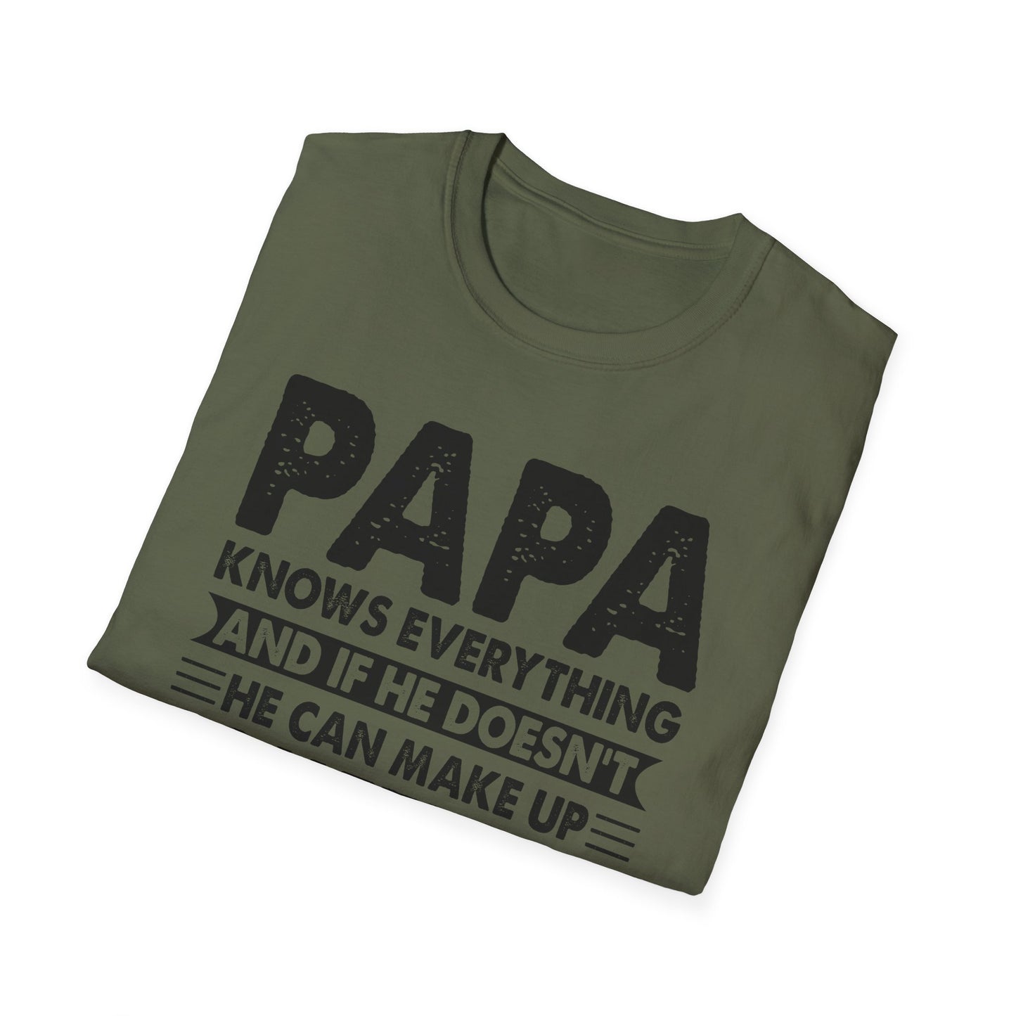 Funny Papa T-Shirt, Gift for Dad, Birthday Shirt, Fun Father's Day Tee, Dad Humor Apparel