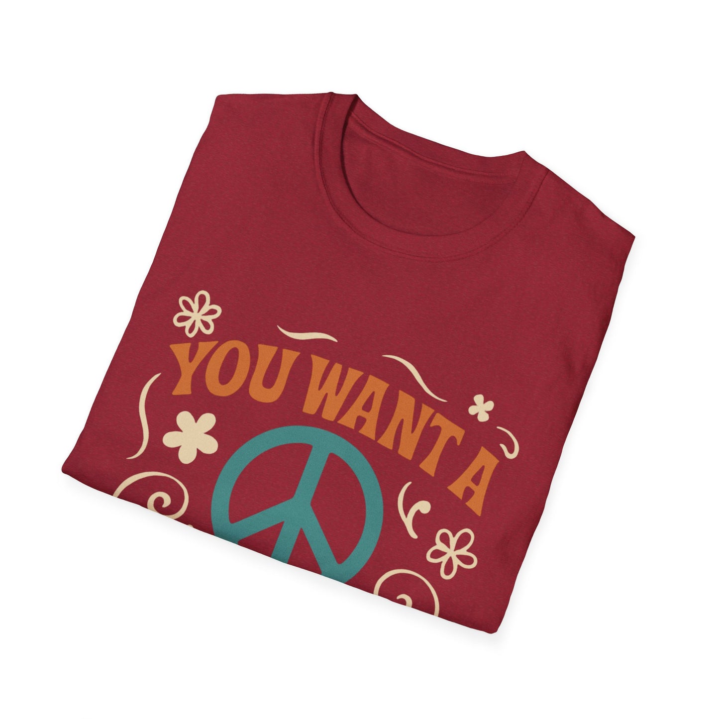 "You Want A Peace Of Me" Design Tee