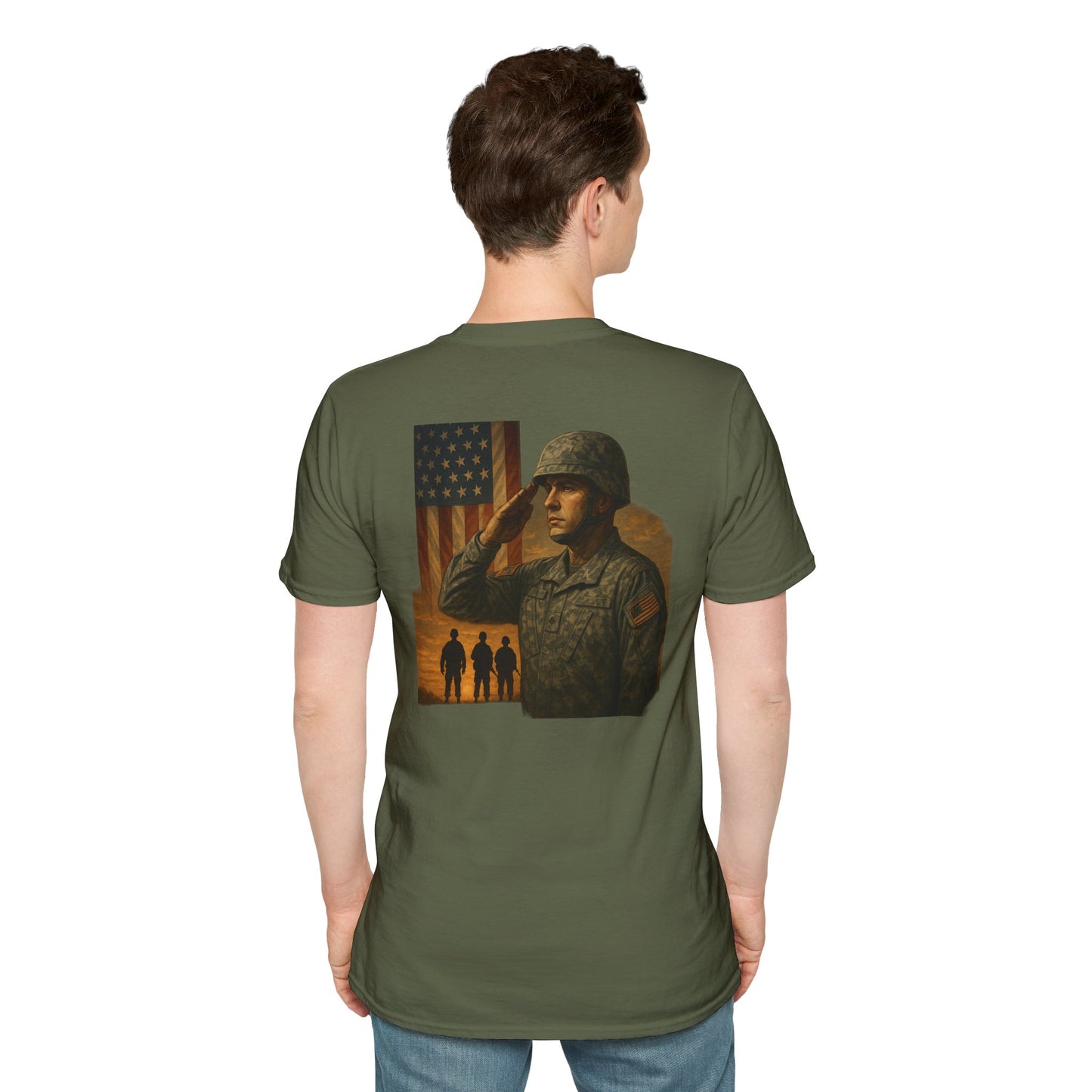 Patriotic Military Tribute - Tee