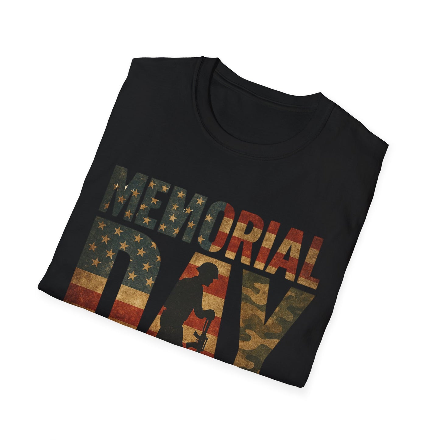 Memorial Day Camo Graphic - T-Shirt