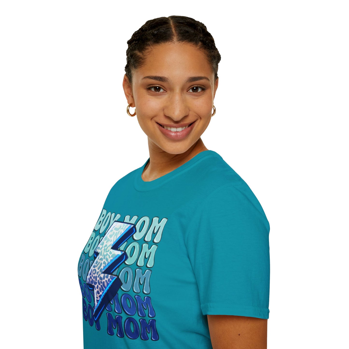 Boy Mom Graphic T-Shirt - Fun and Stylish for Proud Mothers