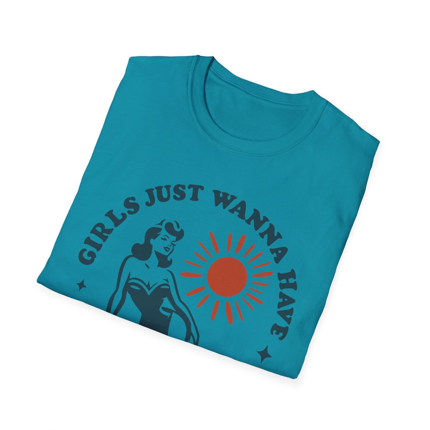 Girls Just Wanna Have Sun T-Shirt - Summer Vibes Tee