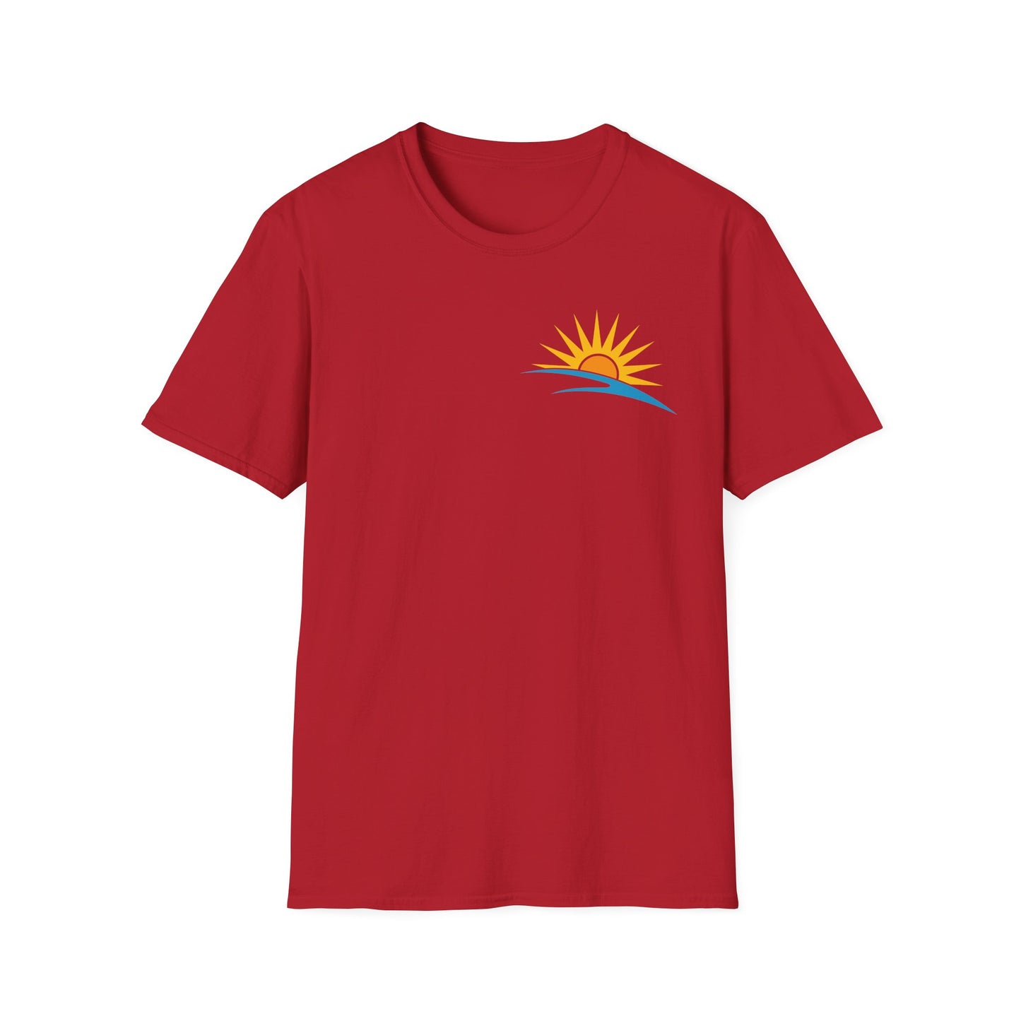 Beach Sunrise & Lighthouse Unisex T-Shirt - Relaxed Summer Vibes