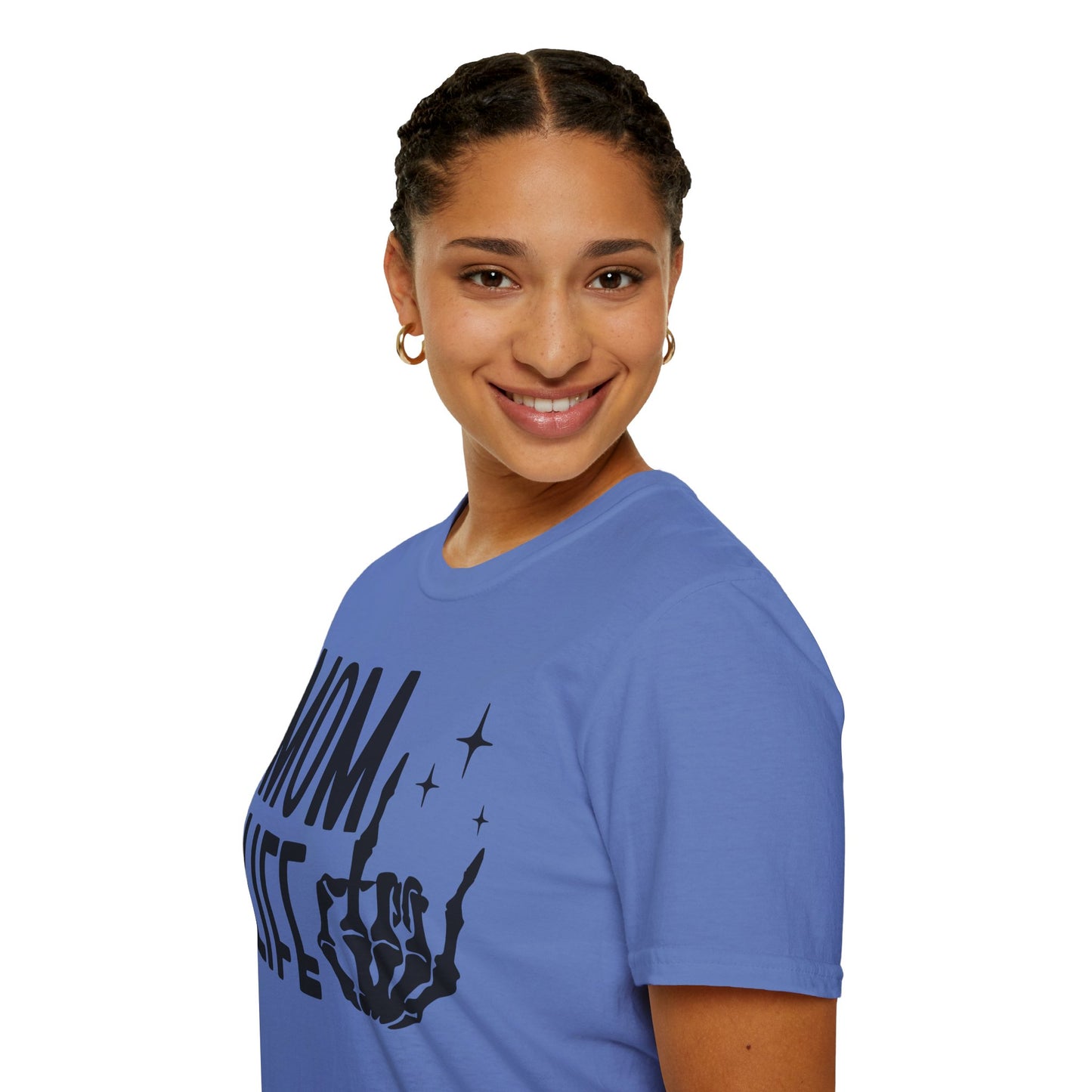 Mom Life Skeleton Hand T-Shirt