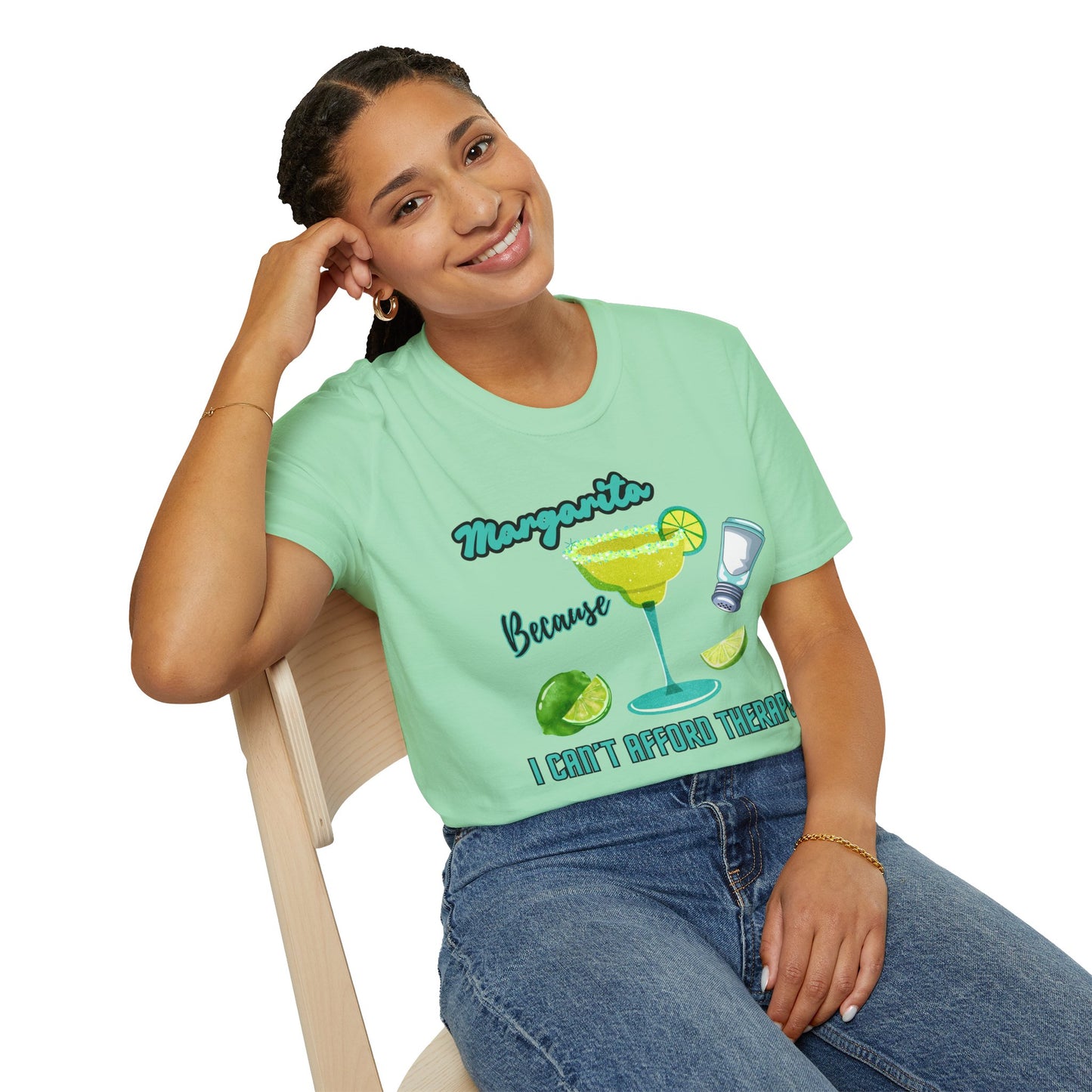 Margarita Therapy - Graphic Tee for Cocktail Lovers