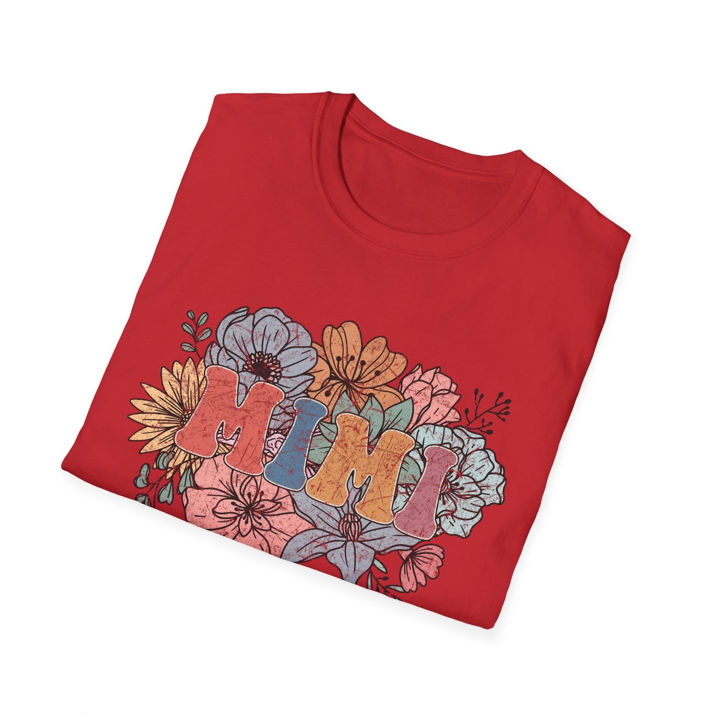 Floral 'Mimi' Unisex T-Shirt - Perfect Gift for Moms, Mother's Day, Family Gatherings, Casual Wear, Spring Fashion
