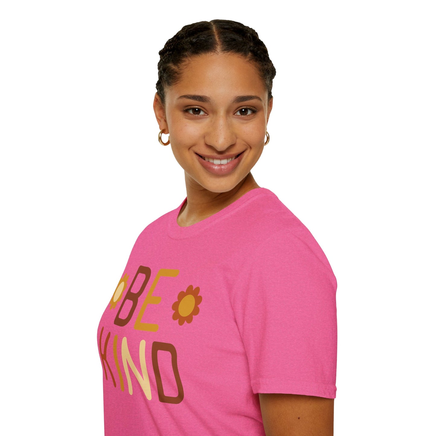 Be Kind Unisex Softstyle T-Shirt - Positive Vibes Casual Wear