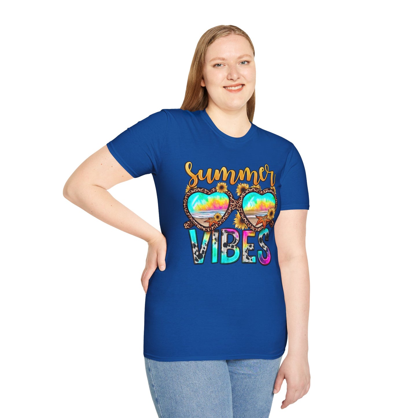 Summer Vibes Graphic -Tee for a Chill Summer