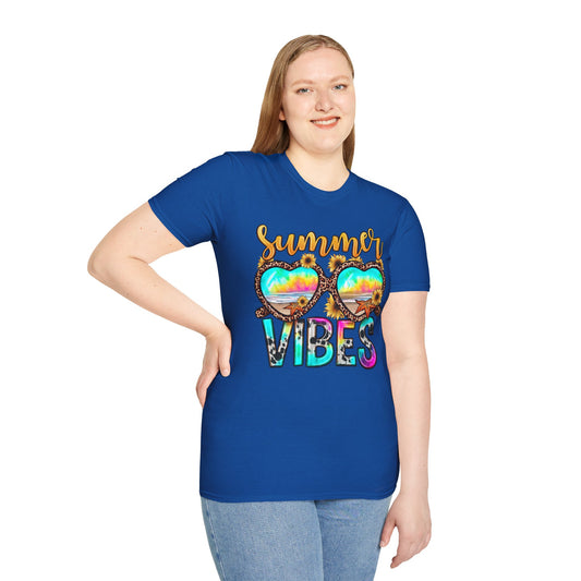 Summer Vibes Graphic -Tee for a Chill Summer