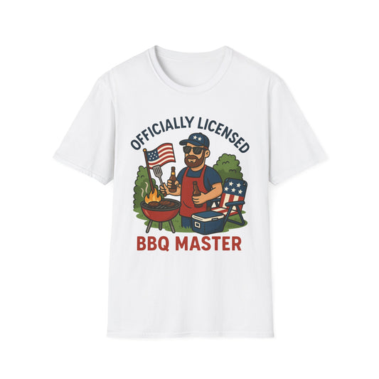 Officially Licensed BBQ Master T-Shirt for Grill Enthusiasts